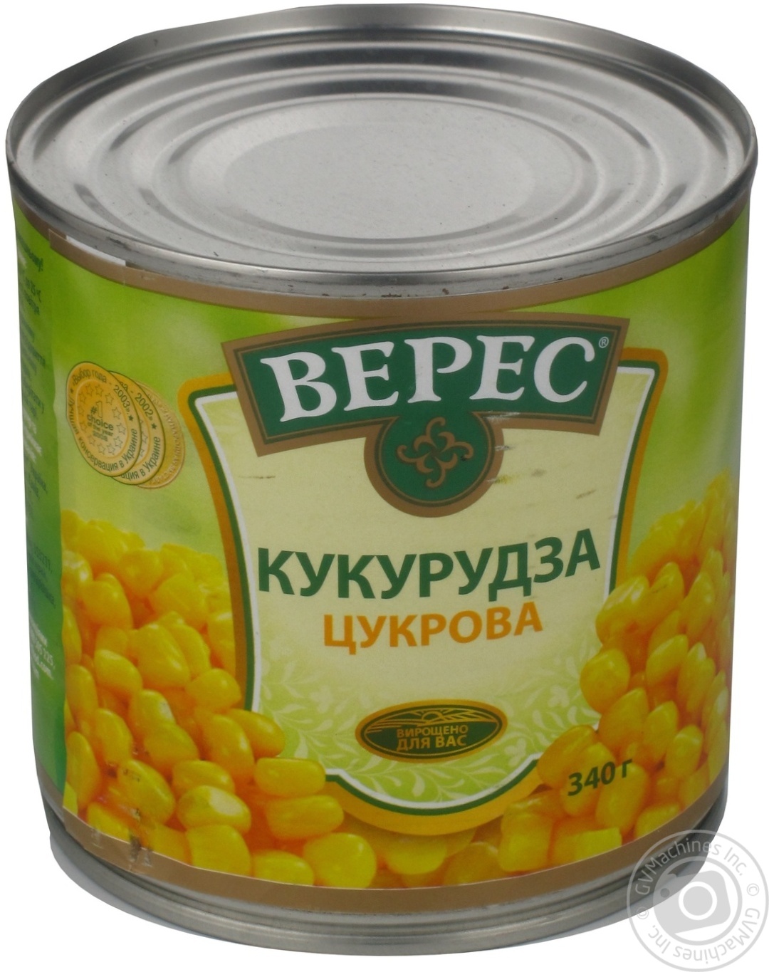 Верес кукурудза вакуумна ж/б 340г