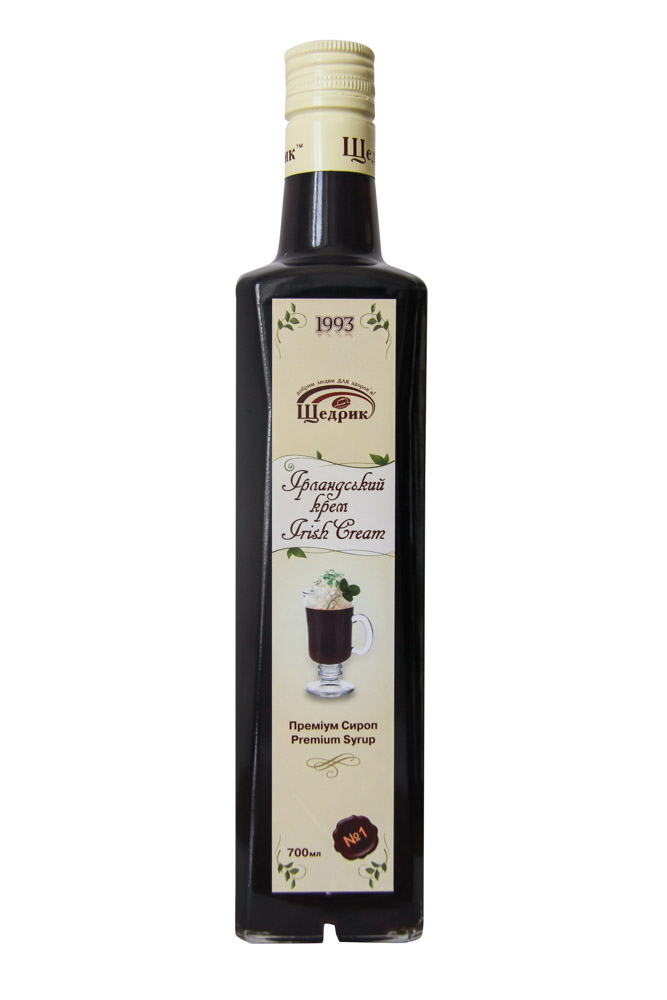 Щедрик сироп ирландский крем 700 мл