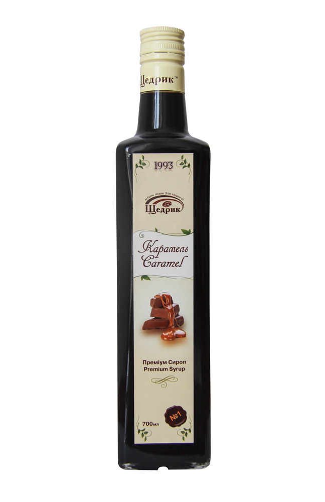 Щедрик сироп карамель 700 мл