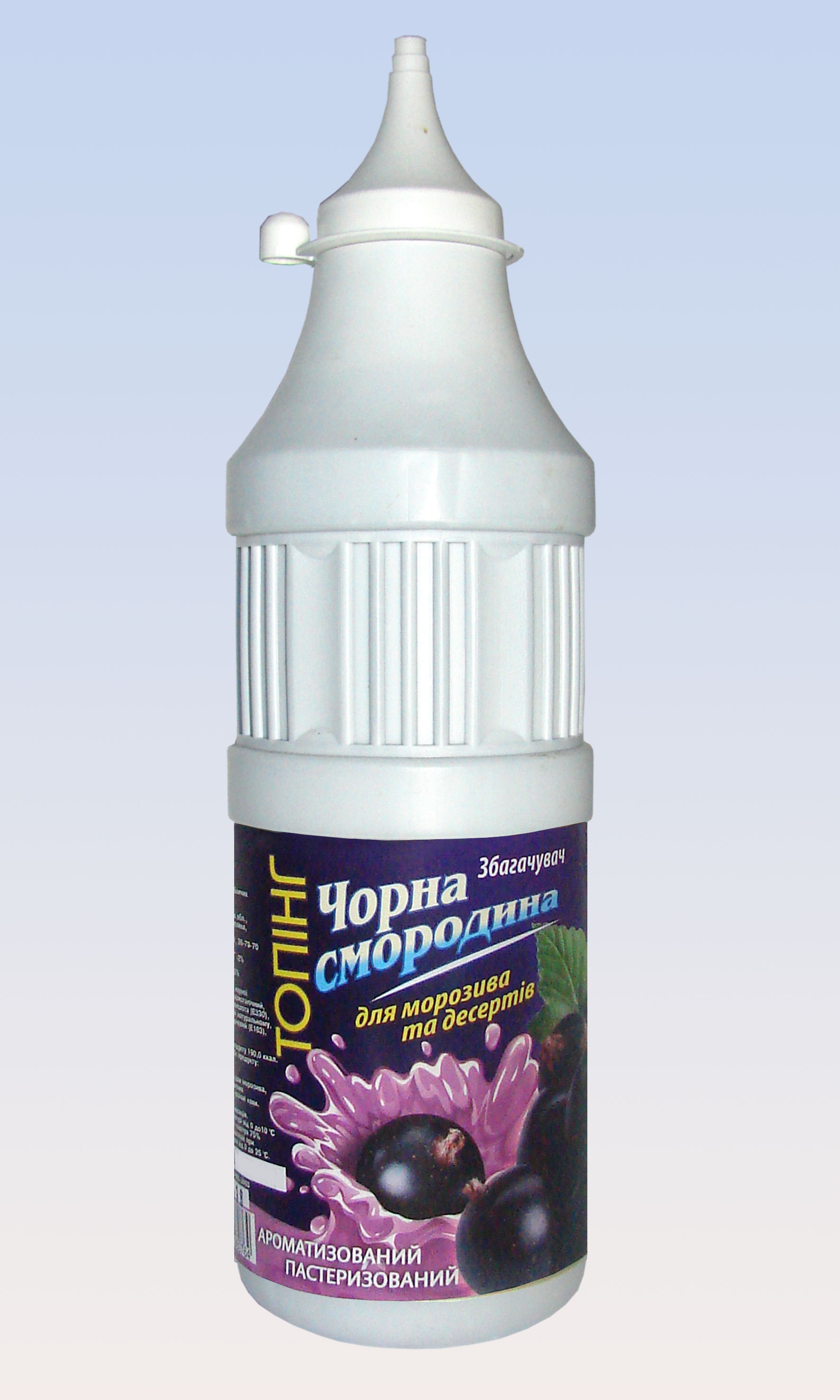 Shchedryk Toping blackcurrant 860 ml