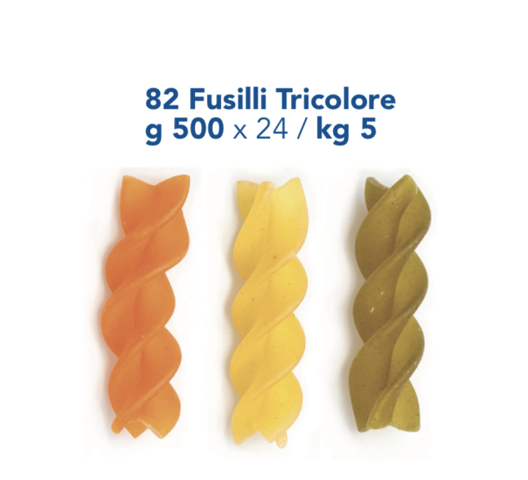 Макаронні вироби в/с Fusilli Tricolore 500 g.