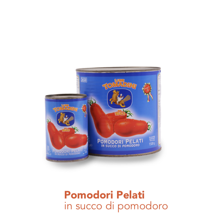 Очищені помідори Pelati/Peeled tomatoes 400г.