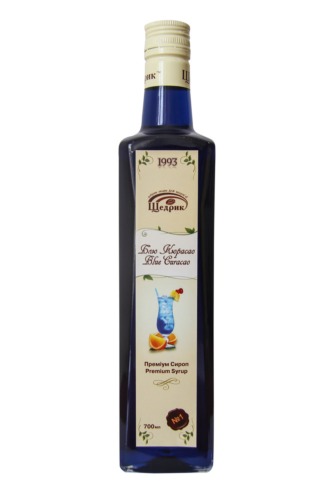 Щедрик сироп блю-кюрасао 700 мл