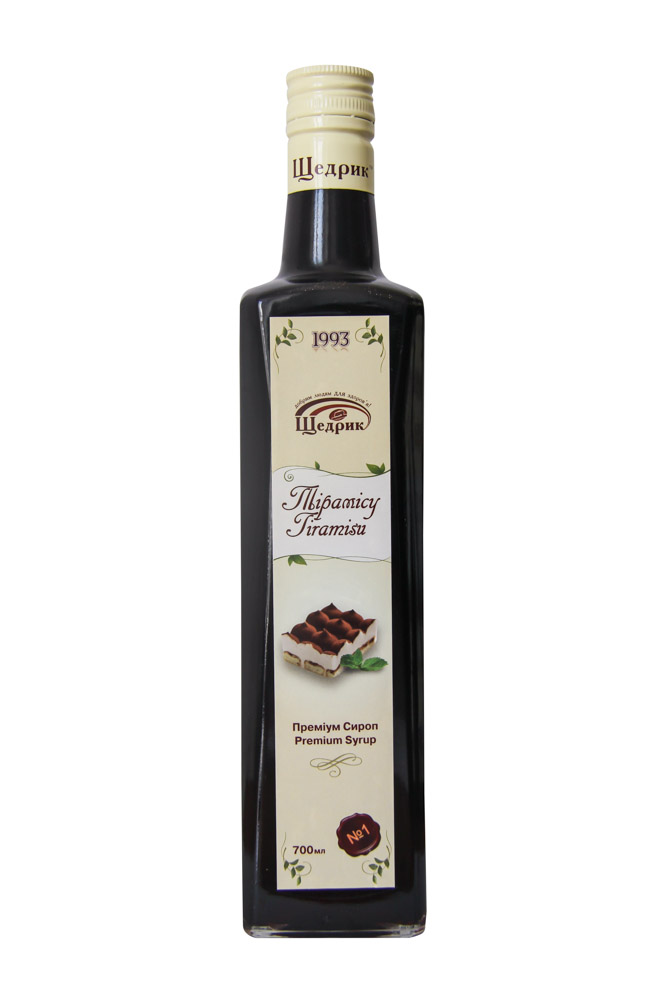 Щедрик сироп тирамису 700 мл