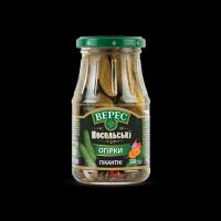 Верес огірки мариновані пікантні (корнішони) 500г 